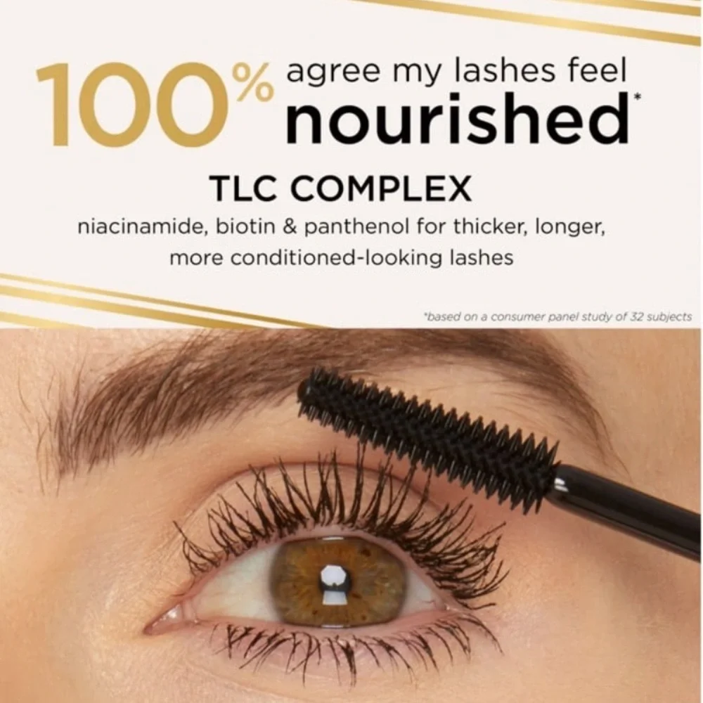 TARTE Tartelette XL Black Tubing 24 Hour Mascara Jet Black Finish NEW NIB